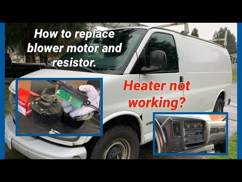 2011 chevy express heater core