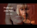 Professor Jane Plant CBE - Memorial at Imperial 10 March 2017