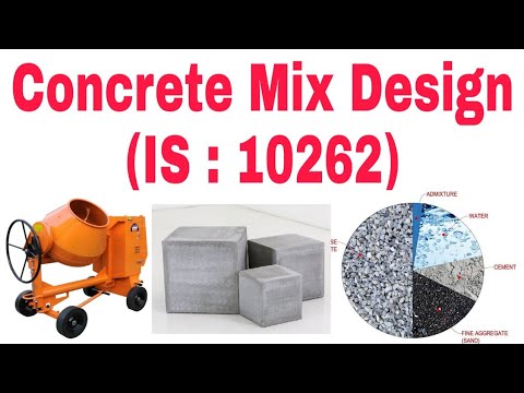 Concrete Mix Design  | Mix Design of Concrete | Mix Design Calculation for M 25, M30, M35 Grade