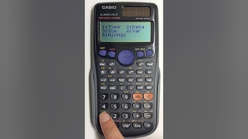 Finding the Mean in Casio 300ES Plus Scientific Calculator
