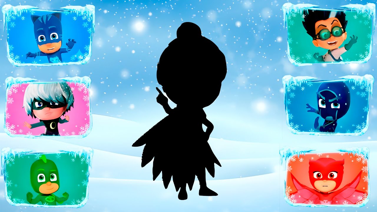 Зимний PJ Masks | Подберите правильные тени