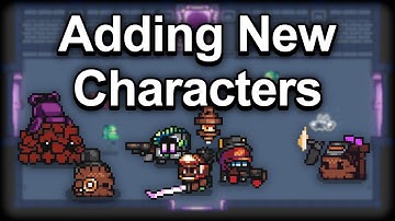 8 personages toevoegen aan onze roguelike │ Devlog 2