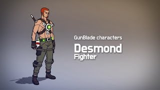 [GunBlade] character turntable video / 3ds max cartoon render anime