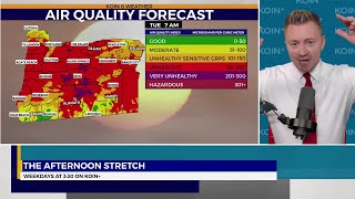 Latest wildfire smoke outlook for Portland