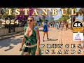 Istanbul Princes Islands 4K Walking Tour | Summer In Kinaliada | Beaches, Seaside, Cafes | July 2024