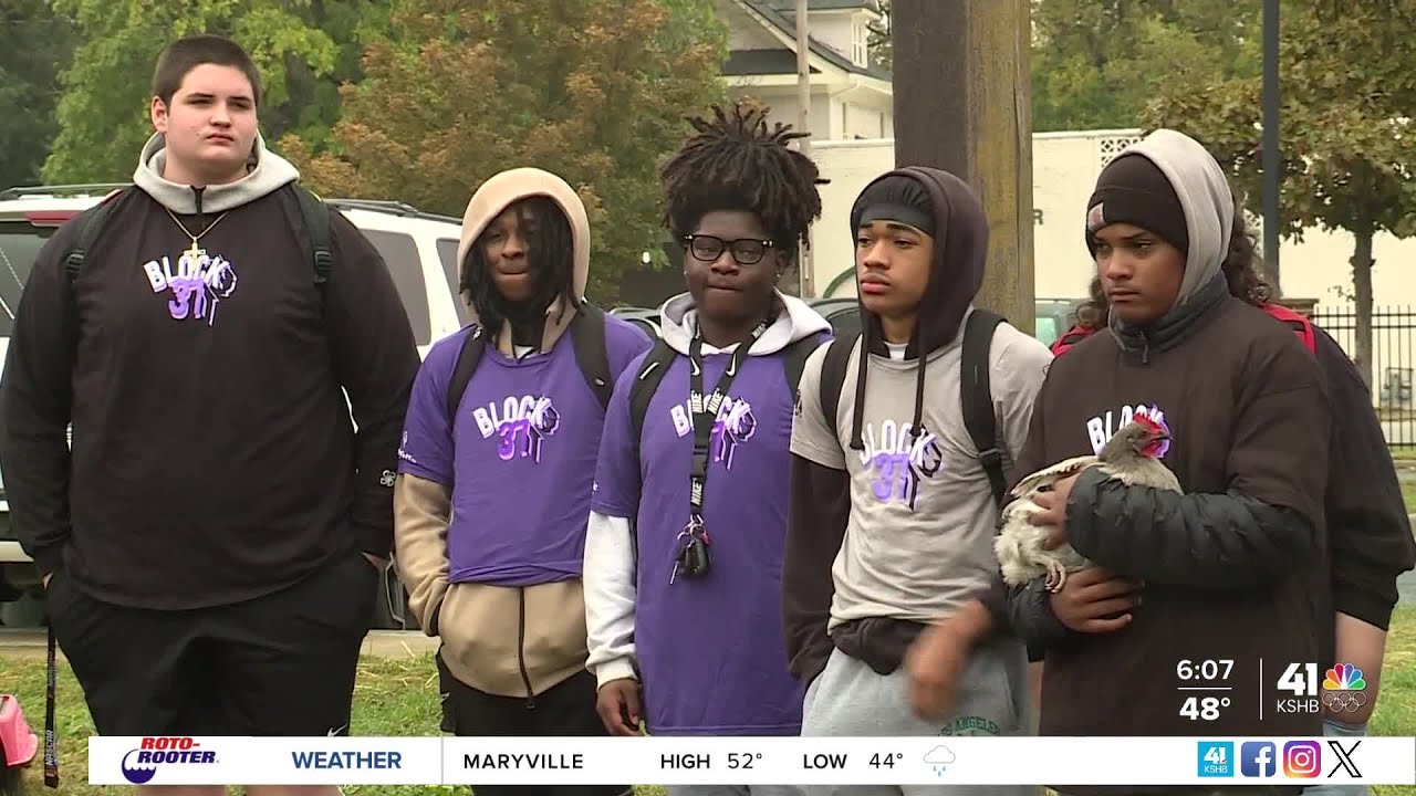 Students, staff, community partners break ground on new learning farm at DeLaSalle Education Center
