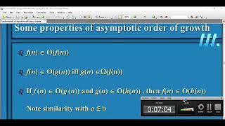 Analysis of Algorithms CH 2 Part 2