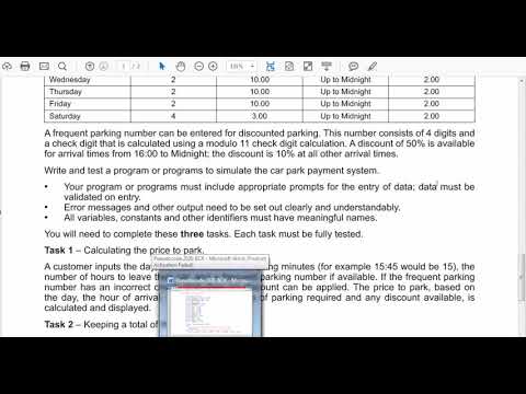 Pre Release Material Solution May June 2020 Task 1 Part 1 - YouTube