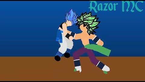 Gogeta vs Broly | Elpman collab entry