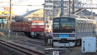 2024/05/09 【AT入場】 EF81 140 + E231系 K5編成 北本駅 | Japan Railways: E231 Series K5 Set for Refurbishment