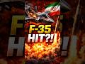 Did Iran Hit F-35 🚀 #iran #war #f35 #hit #worldnews #globalnews #newsupdate #usmilitary #shorts