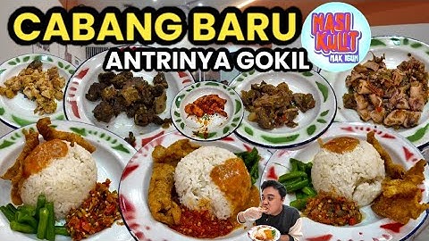 CABANG BARU NASI KULIT MAK IGUN DI PONDOK KELAPA | RASA & ANTRIAN SEPADAN