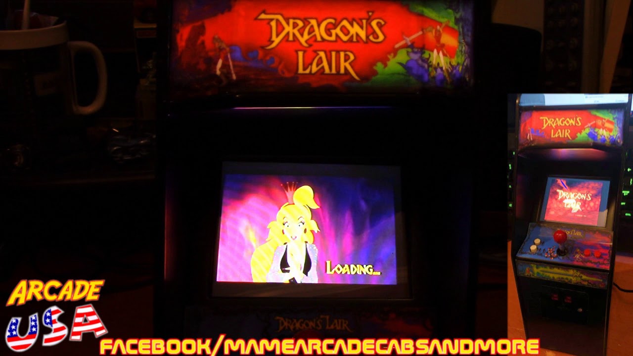 Mini Dragon S Lair Arcade Game Youtube