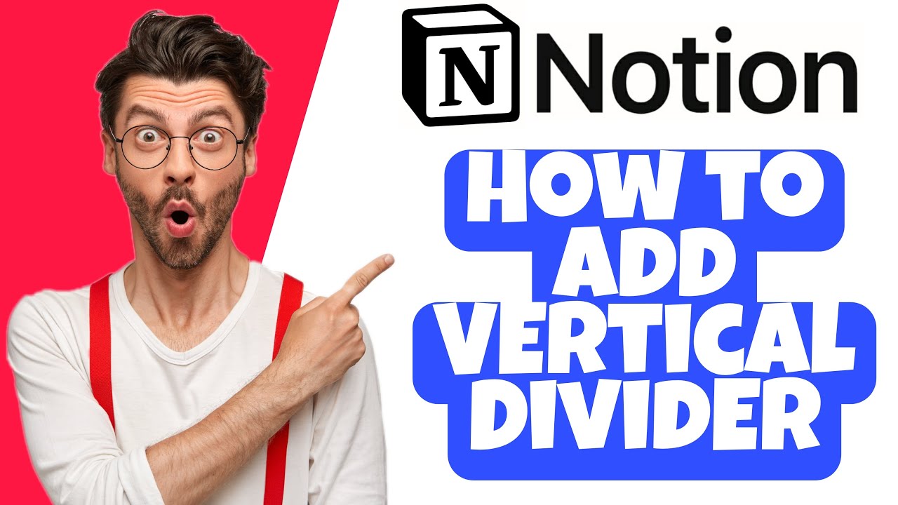  how to add vertical divider in notion youtube