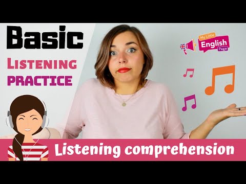 BASIC Listening Comprehension Practice | ESL Listening