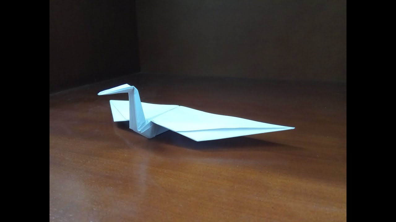 How To Make Quetzalcoatlus Origami Dinosaur quetzalcoatlus YouTube