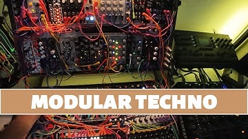 live modular techno with my eurorack "groovebox"
