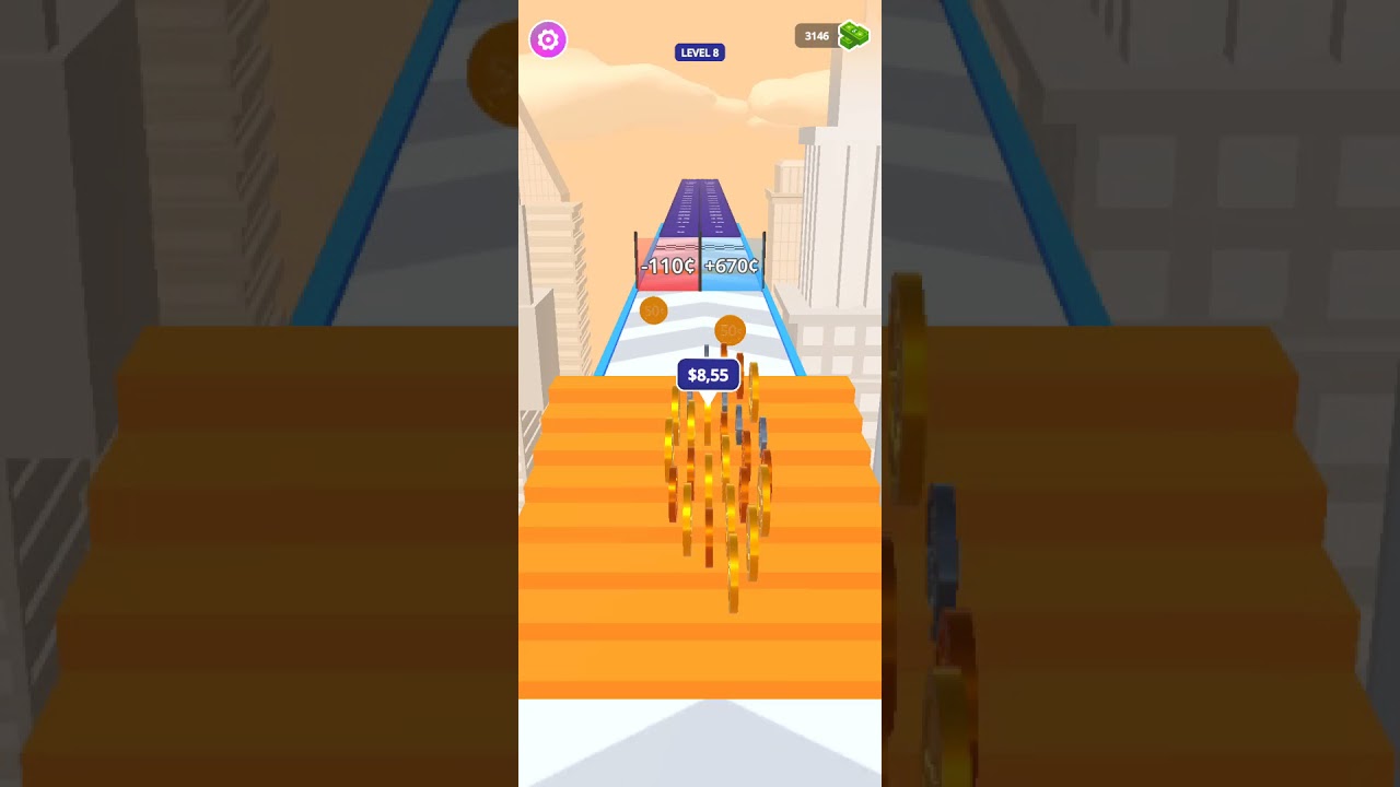 MONEY RUSH game MAX LEVEL 💲💲😍🤞🌈👸🤑 Gameplay All Levels Walkthrough iOS, Android New Game Update Level