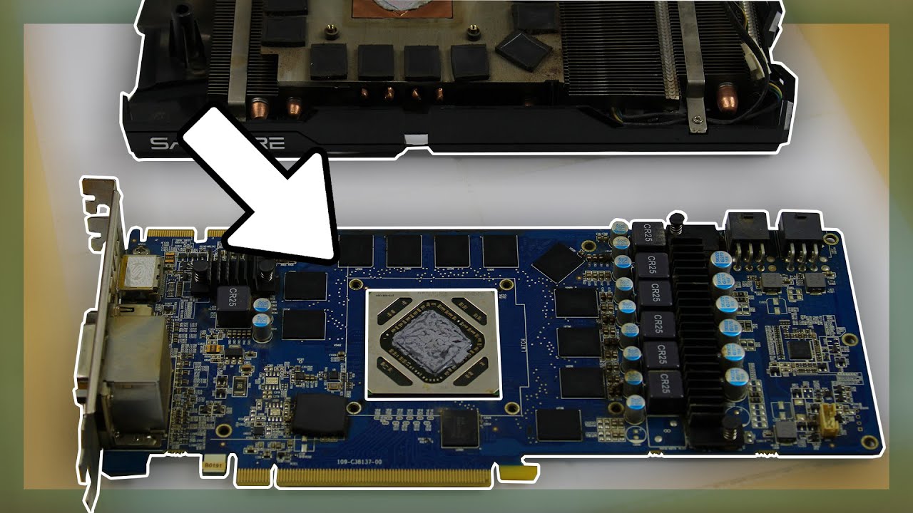 How To Replace Your GPU Thermal Paste!! For COOLER TEMPERATURES!! YouTube