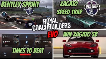 CSR 2 | Royal Coachbuilders Evo | Times to Beat, Sprint, Speed Trap & Regular Tunes & Setups