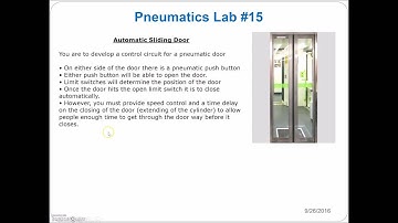 Pneumatics Lab 15_Pneumatic Door
