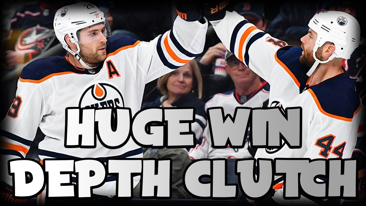 Depth Players Come Up Huge For Oilers In 41 Win! Edmonton Oilers vs