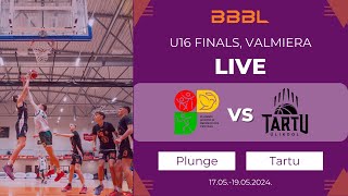 Plunges SRC 2008 vs Tartu University BS 2008 | BBBL Boys U16 Final Stage | Semifinals