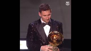 Lionel Messi Win Ballon D&#39;or 2021 #shorts