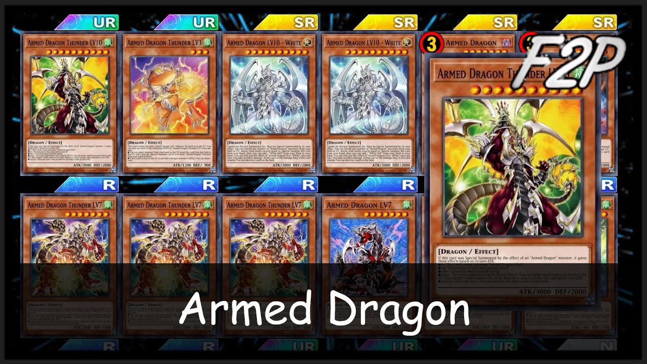 ARMED DRAGON F2P/P2W Deck Analysis & Testing [YuGiOh! Duel Links