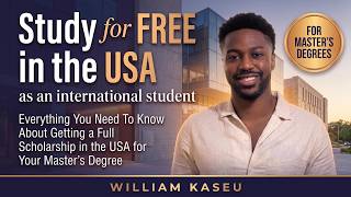 Podcast | How to Study in America on a Full Scholarship | International Student (Master's Degree)
