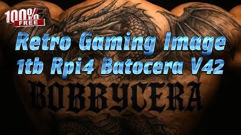 🕹️ 1tb Raspberry Pi 4 Batocera V42 Retro Games Image - C.L.A.M. -BobbyCera - Arcade Punks Exclusive