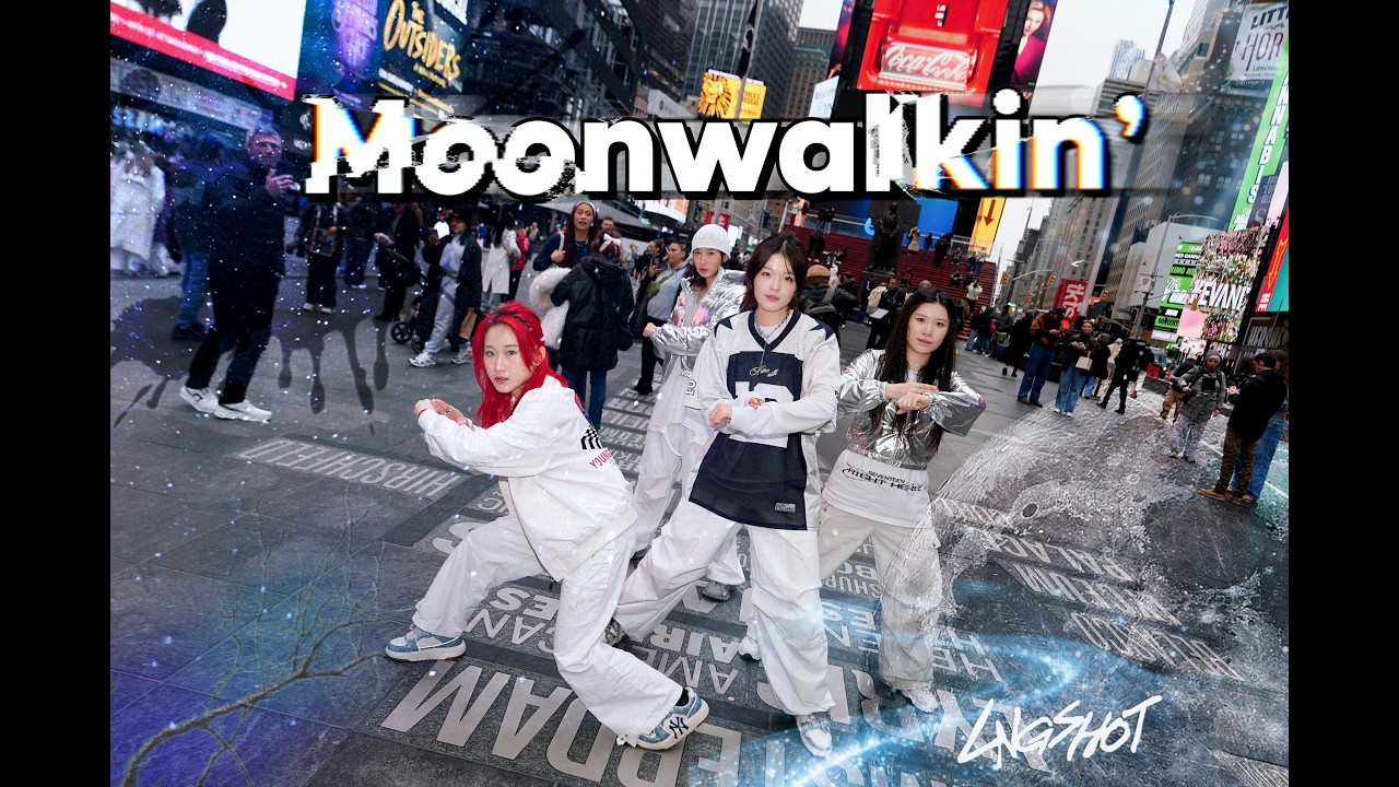 [KPOP IN PUBLIC NYC | ONE TAKE | TIMES SQUARE] LNGSHOT (롱샷) - Moonwalkin' Dance Cover (4K)