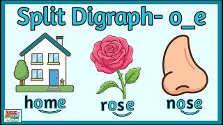 Phonics Long o - Split Digraph