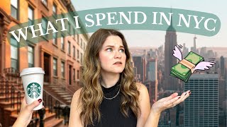 What I Spend in a Week as a 27 Year Old Living in New York City