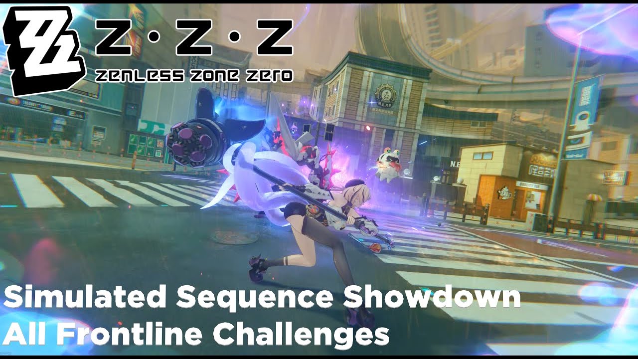 Zenless Zone Zero | Simulated Sequence Showdown | All Frontline Challenges