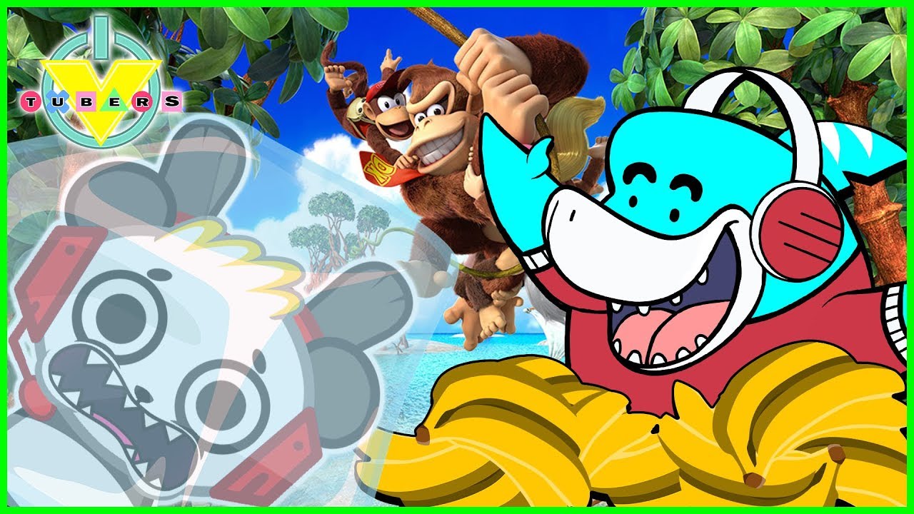 Vtubers Combo Panda Vs Big Gil Lets Play Donkey Kong Country Tropical Freeze - roblox speed run lets play with vtubers big gil vs gus