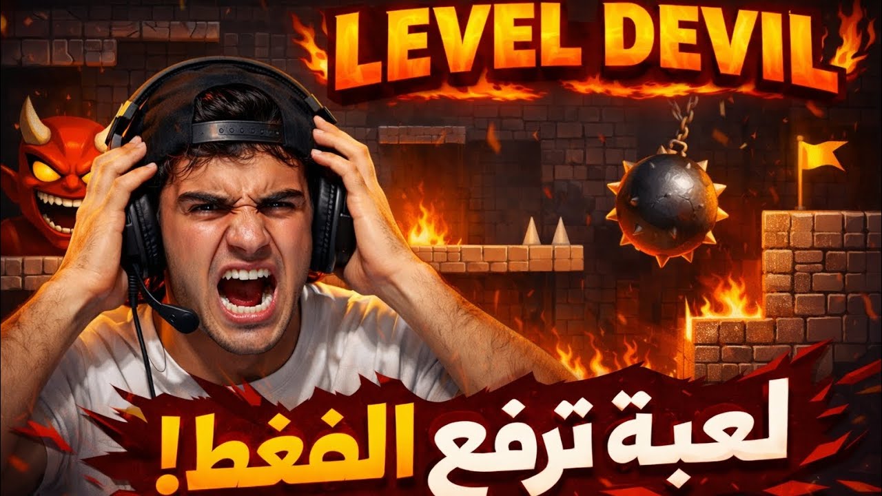 🤯! لعبه تخليك تعصب غصب| Level Devil 😡💥