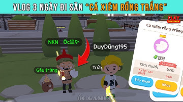 (Play Together) Vlog 3 Ngày Đi Săn "Cá Xiêm Rồng Trắng" Và "Cá Tầm"| Thời Gian + Địa Điểm Đi Câu