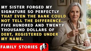 My Sister Forged My Signature On Half A Million Dollars In Debt To Take Everything I Had Left...