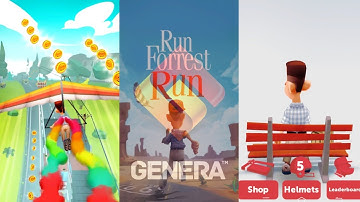 Run  Forest Run Jump Rush & collect coins with Forrest Gump in this endless runner gameplay video