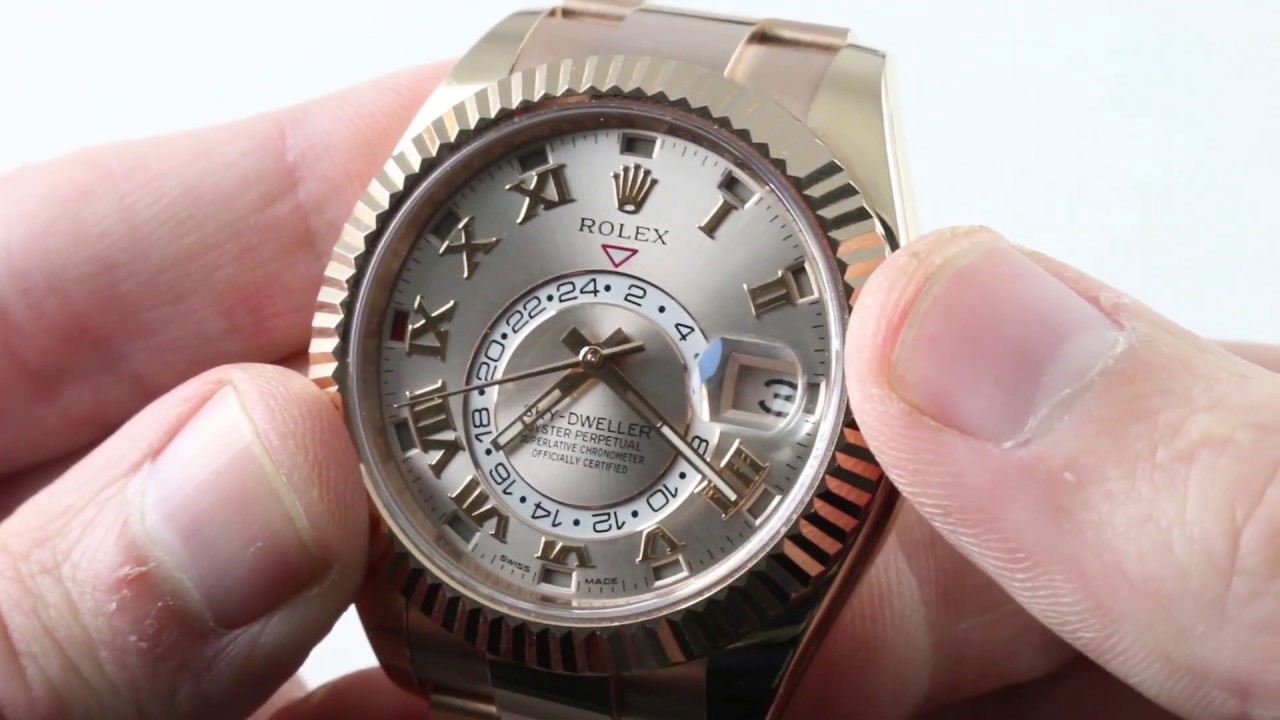 Rolex Sky-Dweller GMT ANNUAL CALENDAR 326935 Everose Luxury Watch