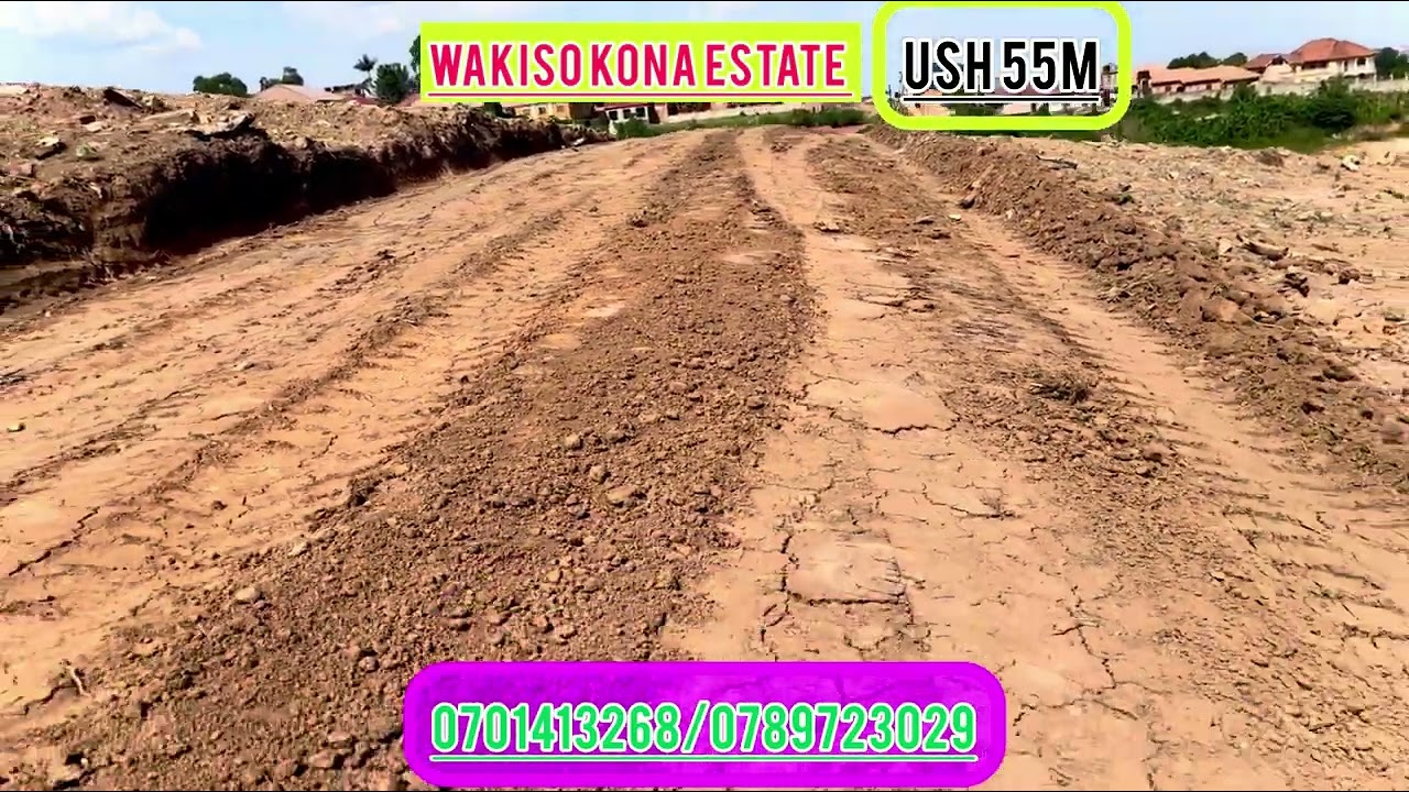 WAKISO KONA VIP PLOTS FOR SALE AT 55 million WITH PRIVATE TITLE 