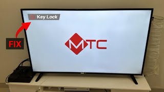Unlock Key Lock on MTC TV Without Remote Control | MTC TV Service Menu screenshot 5