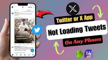 How To Fix Twitter or X App Not Loading Tweets