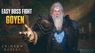 Goyen Full Boss Fight Guide Crimson Desert