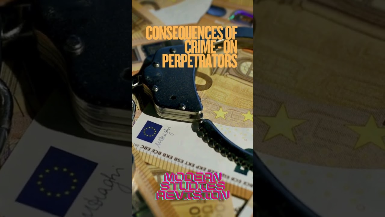 Consequences of Crime - On Perpetrators 