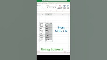 Convert to lowercase in Excel | #excel #viral #exceltip #dataanalytics #datascientist #exceltutorial