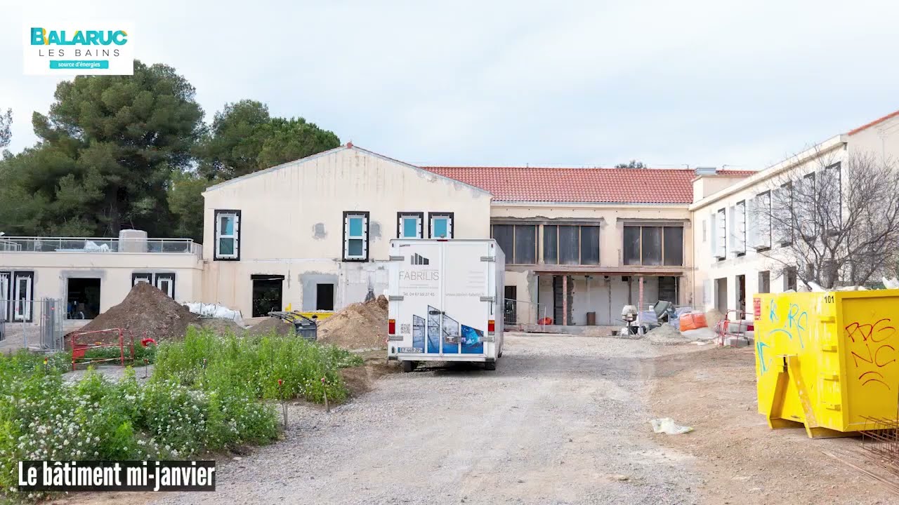 Les travaux de la nouvelle mairie de Balaruc - épisode 2