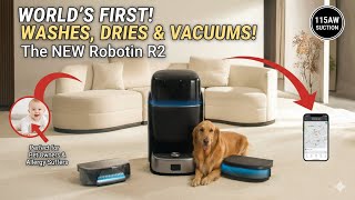 Robotin R2 Review – The World’s First Robot Carpet Wash, Dry \& Vacuum | Ultimate Smart Cleaning