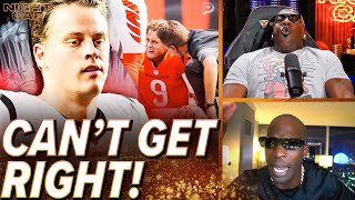 Unc & Ocho REACT to Joe Burrow OUT 3 MONTHS with Toe Injury! Are the Bengals Done!  | Nightcap